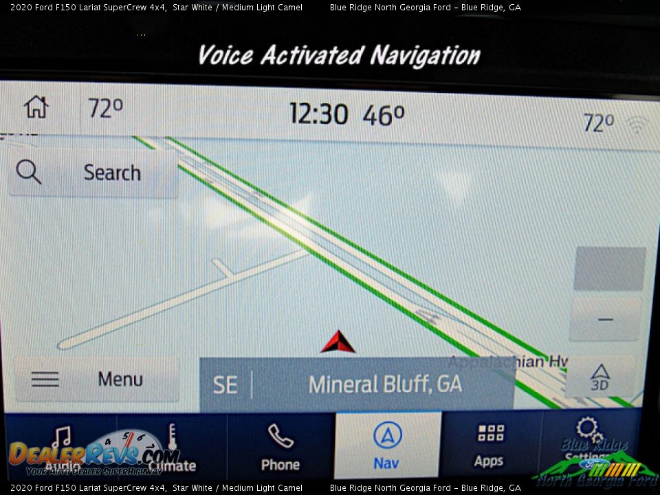 2020 Ford F150 Lariat SuperCrew 4x4 Star White / Medium Light Camel Photo #21