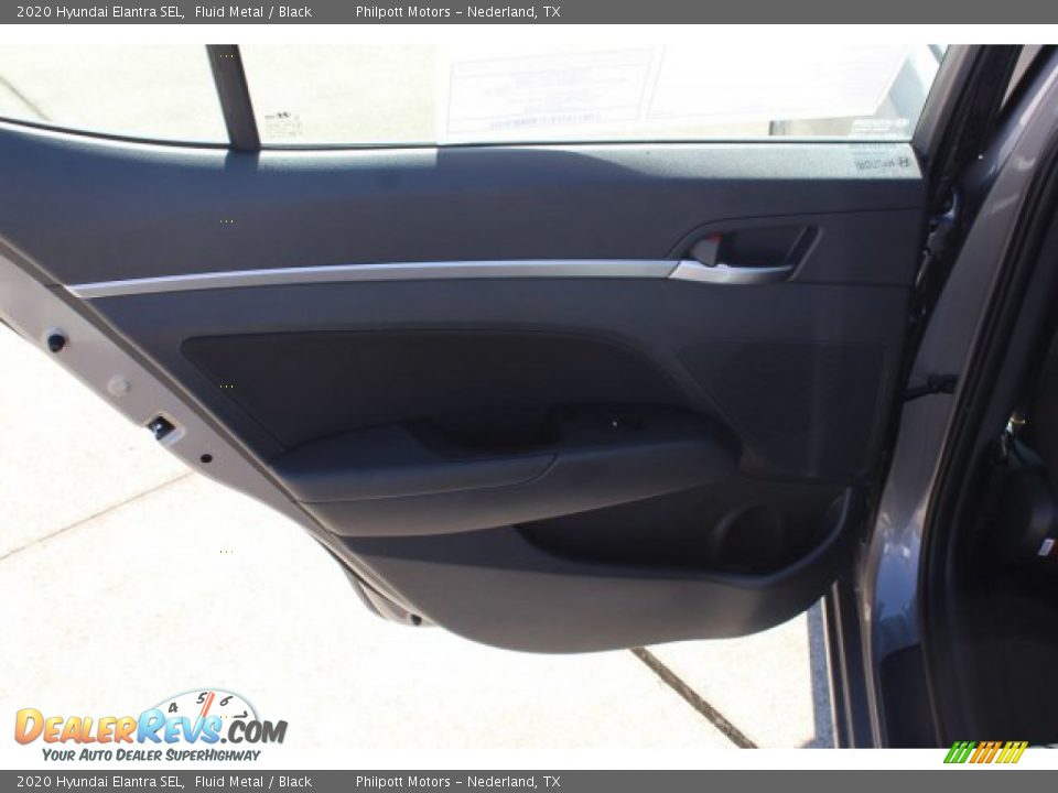 2020 Hyundai Elantra SEL Fluid Metal / Black Photo #19