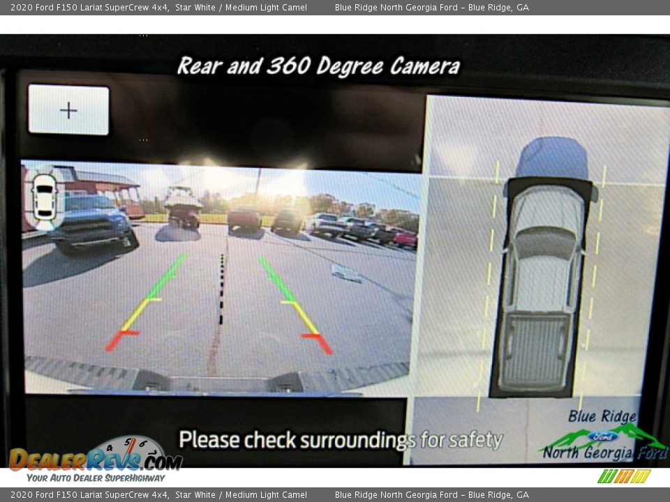 2020 Ford F150 Lariat SuperCrew 4x4 Star White / Medium Light Camel Photo #22
