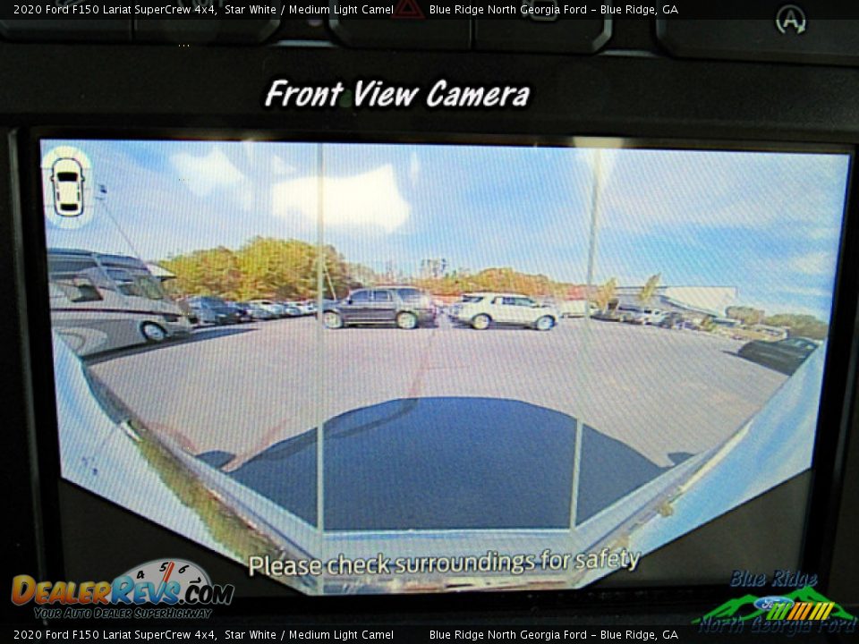 2020 Ford F150 Lariat SuperCrew 4x4 Star White / Medium Light Camel Photo #23