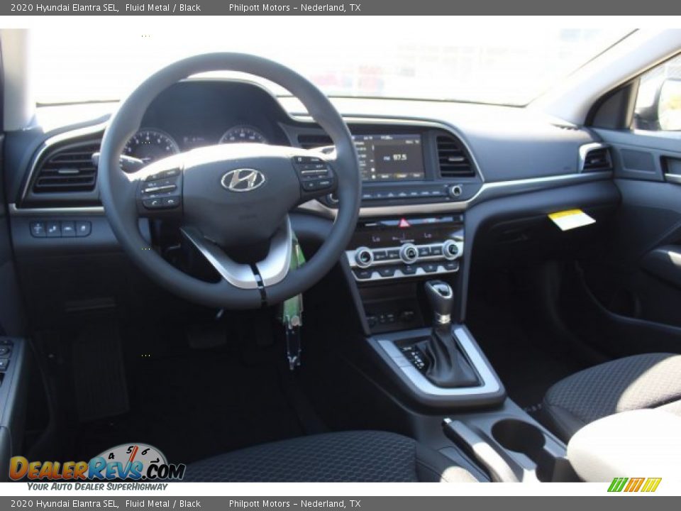 2020 Hyundai Elantra SEL Fluid Metal / Black Photo #21