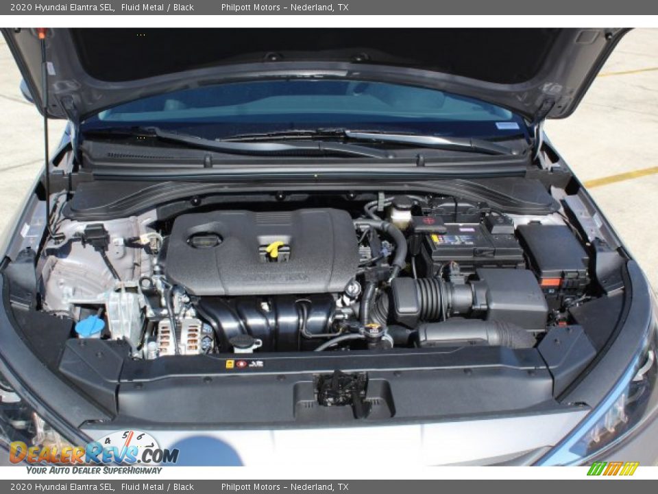 2020 Hyundai Elantra SEL Fluid Metal / Black Photo #24