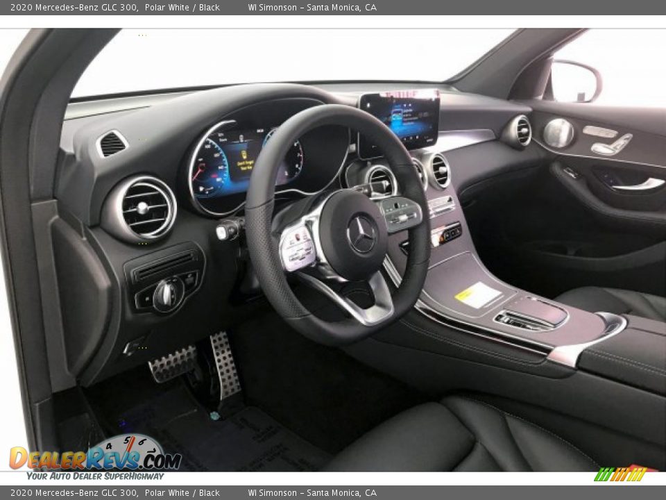 2020 Mercedes-Benz GLC 300 Polar White / Black Photo #4