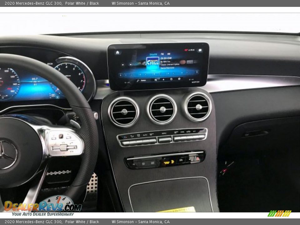 2020 Mercedes-Benz GLC 300 Polar White / Black Photo #6