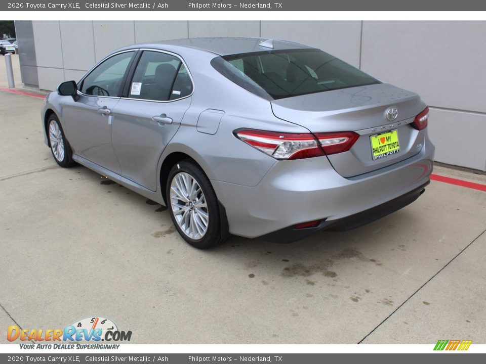2020 Toyota Camry XLE Celestial Silver Metallic / Ash Photo #6