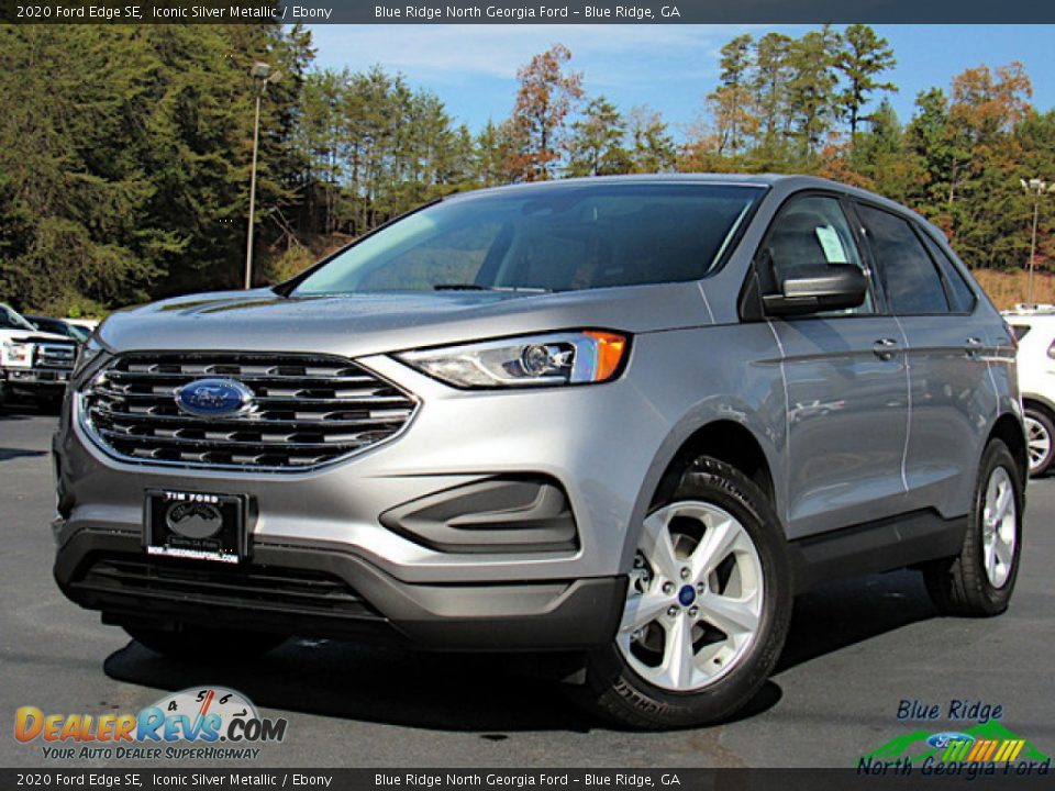 2020 Ford Edge SE Iconic Silver Metallic / Ebony Photo #1