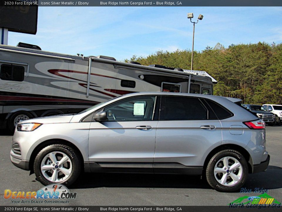 2020 Ford Edge SE Iconic Silver Metallic / Ebony Photo #2