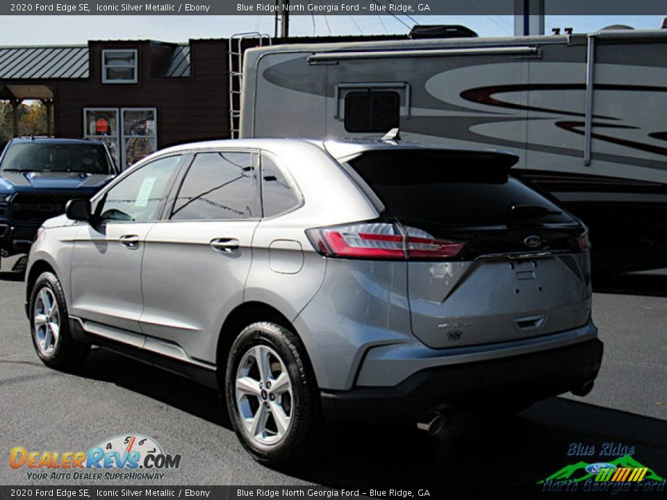 2020 Ford Edge SE Iconic Silver Metallic / Ebony Photo #3