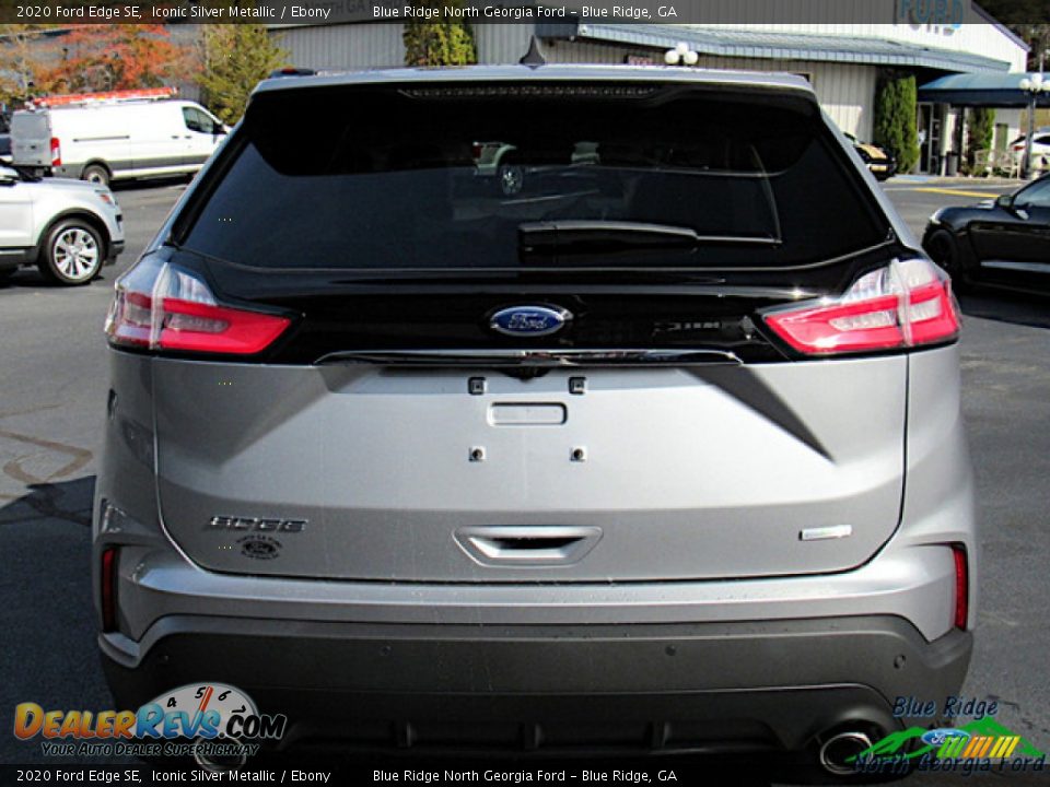 2020 Ford Edge SE Iconic Silver Metallic / Ebony Photo #4