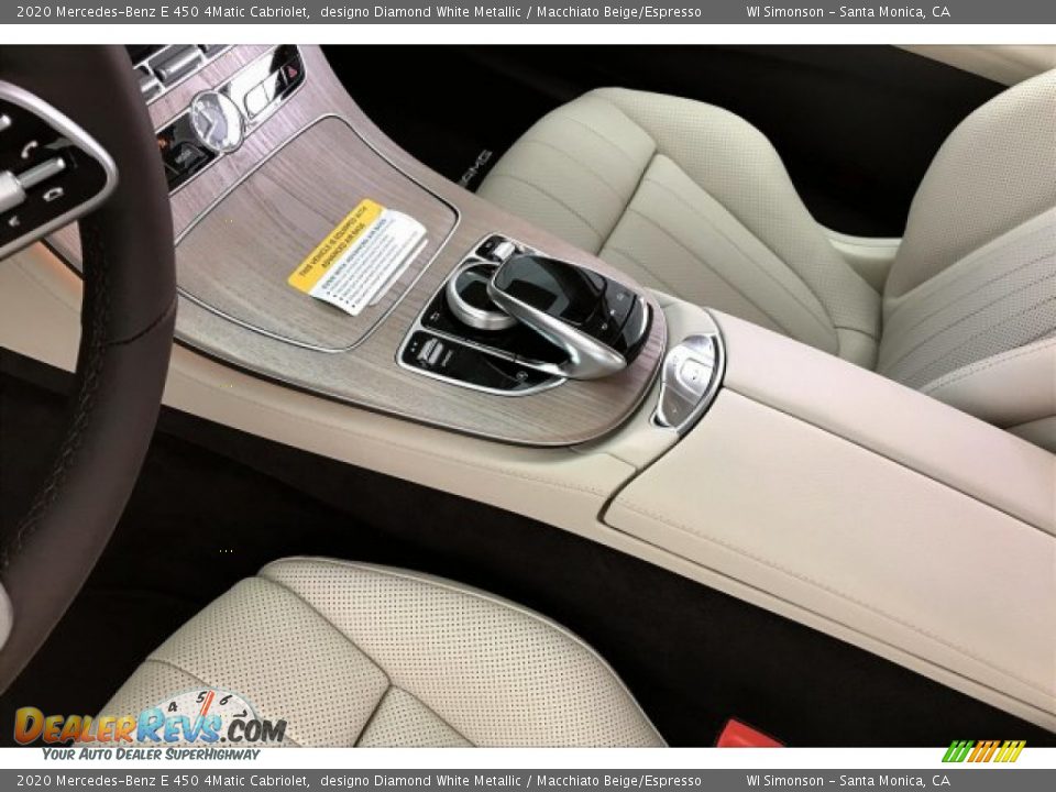 Controls of 2020 Mercedes-Benz E 450 4Matic Cabriolet Photo #7