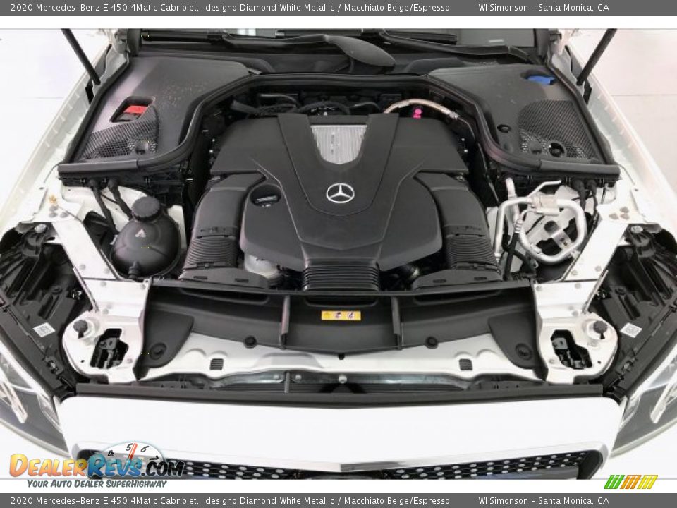2020 Mercedes-Benz E 450 4Matic Cabriolet 3.0 Liter Turbocharged DOHC 24-Valve VVT V6 Engine Photo #8