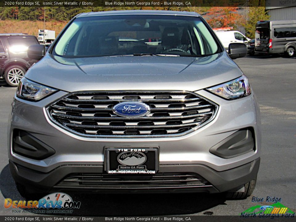 2020 Ford Edge SE Iconic Silver Metallic / Ebony Photo #8