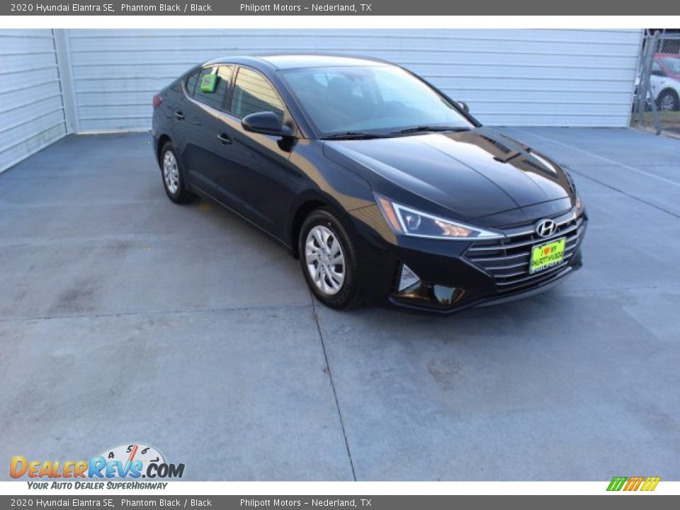 2020 Hyundai Elantra SE Phantom Black / Black Photo #2