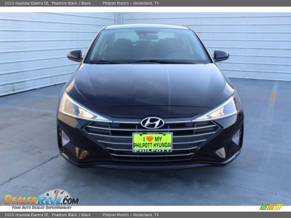 2020 Hyundai Elantra SE Phantom Black / Black Photo #3