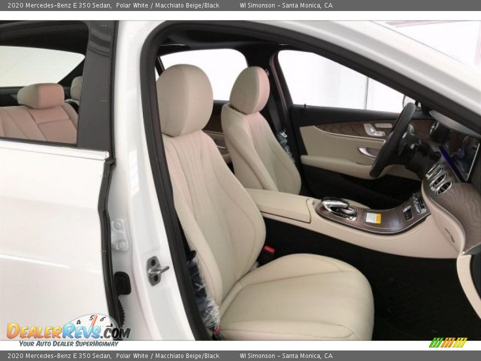 Macchiato Beige/Black Interior - 2020 Mercedes-Benz E 350 Sedan Photo #5