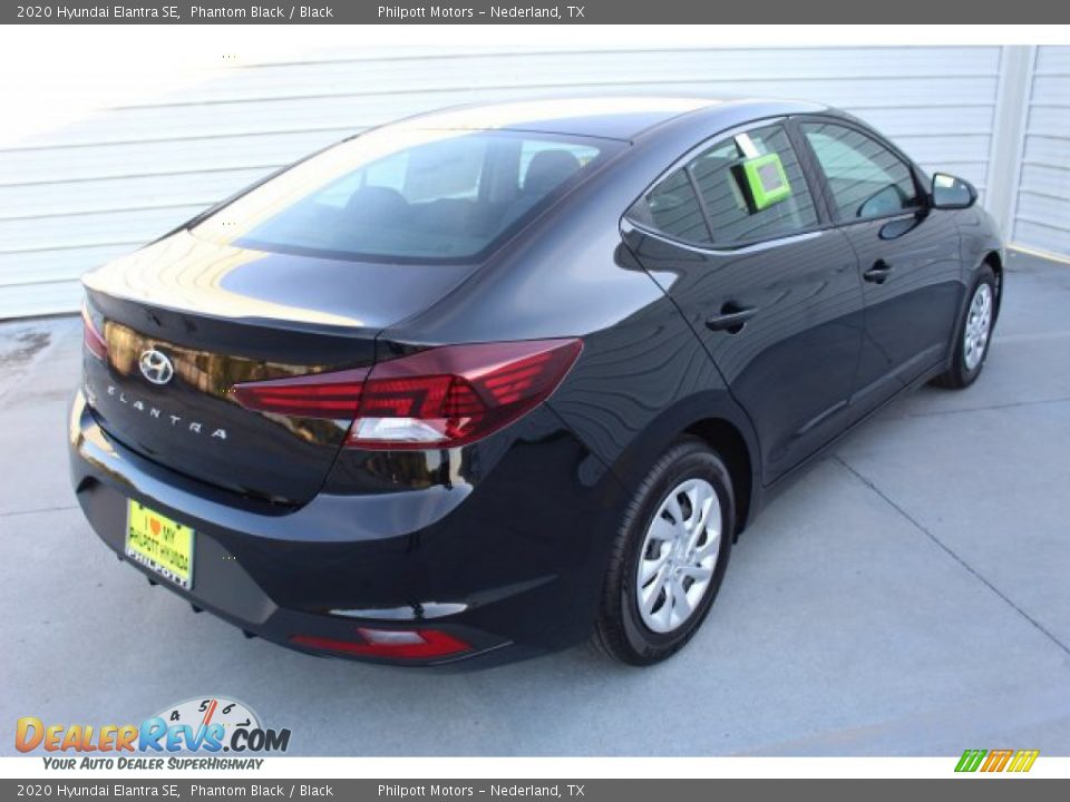 2020 Hyundai Elantra SE Phantom Black / Black Photo #7