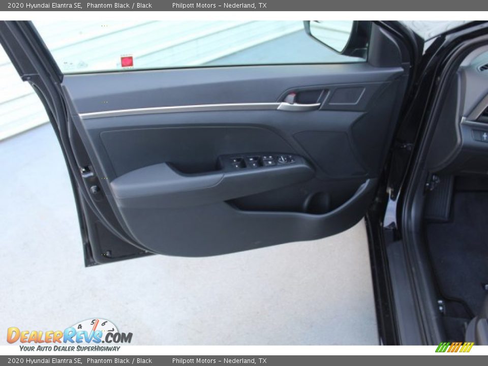 2020 Hyundai Elantra SE Phantom Black / Black Photo #8