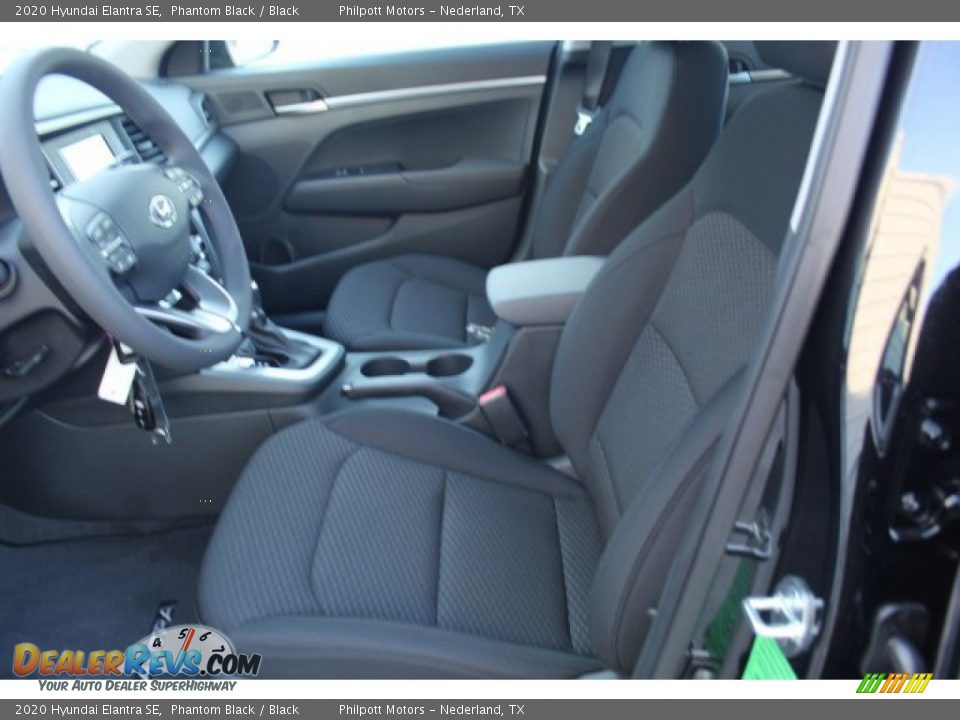 2020 Hyundai Elantra SE Phantom Black / Black Photo #9