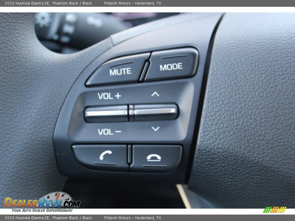 2020 Hyundai Elantra SE Phantom Black / Black Photo #10