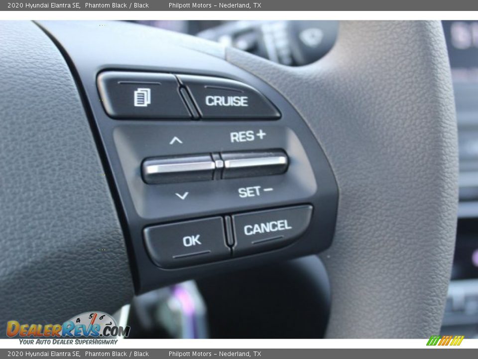 2020 Hyundai Elantra SE Phantom Black / Black Photo #11