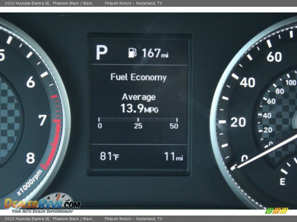 2020 Hyundai Elantra SE Phantom Black / Black Photo #13
