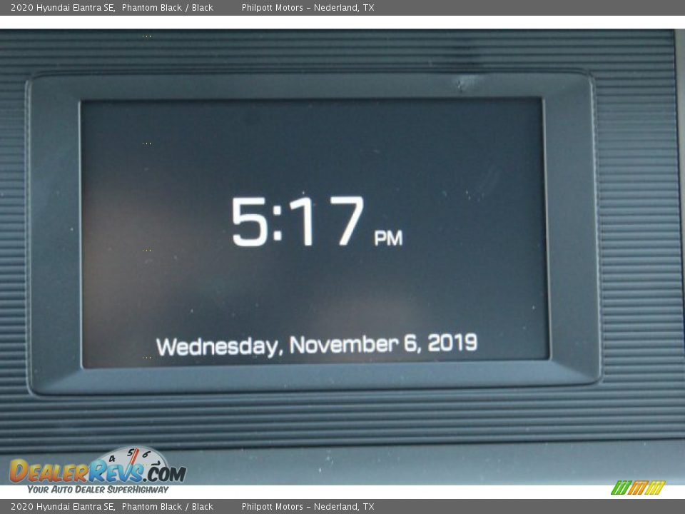 2020 Hyundai Elantra SE Phantom Black / Black Photo #14