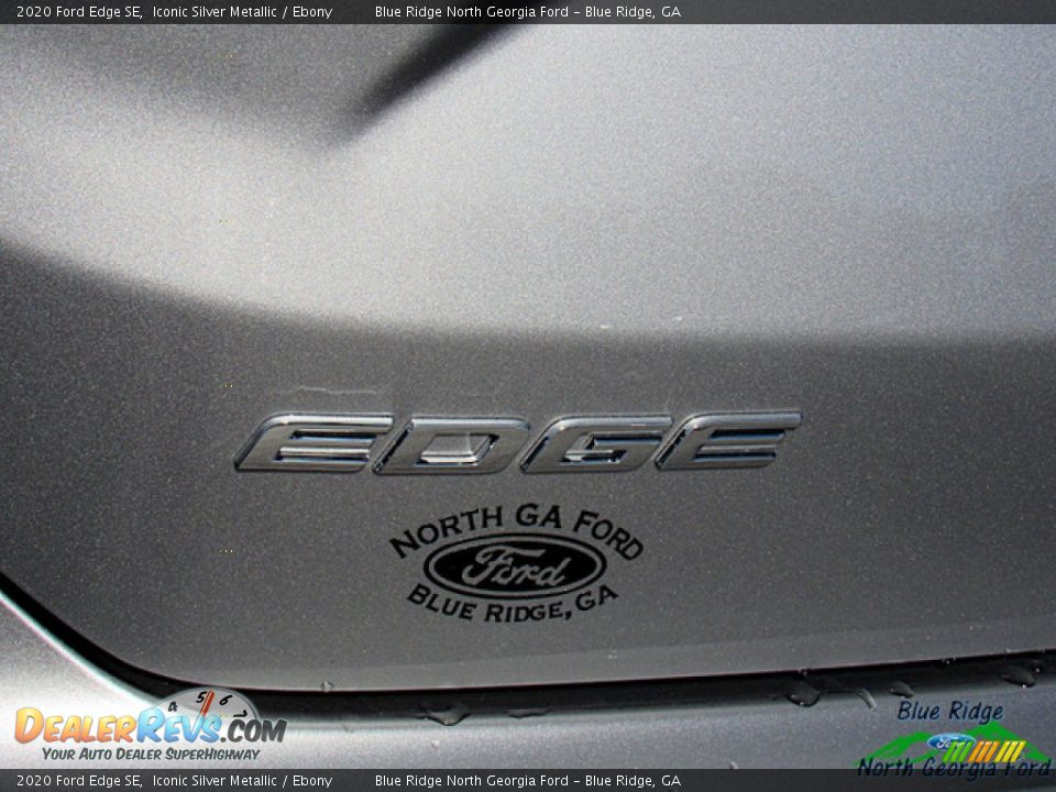 2020 Ford Edge SE Iconic Silver Metallic / Ebony Photo #33