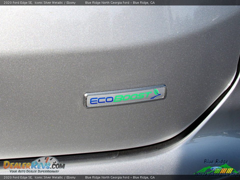 2020 Ford Edge SE Iconic Silver Metallic / Ebony Photo #34