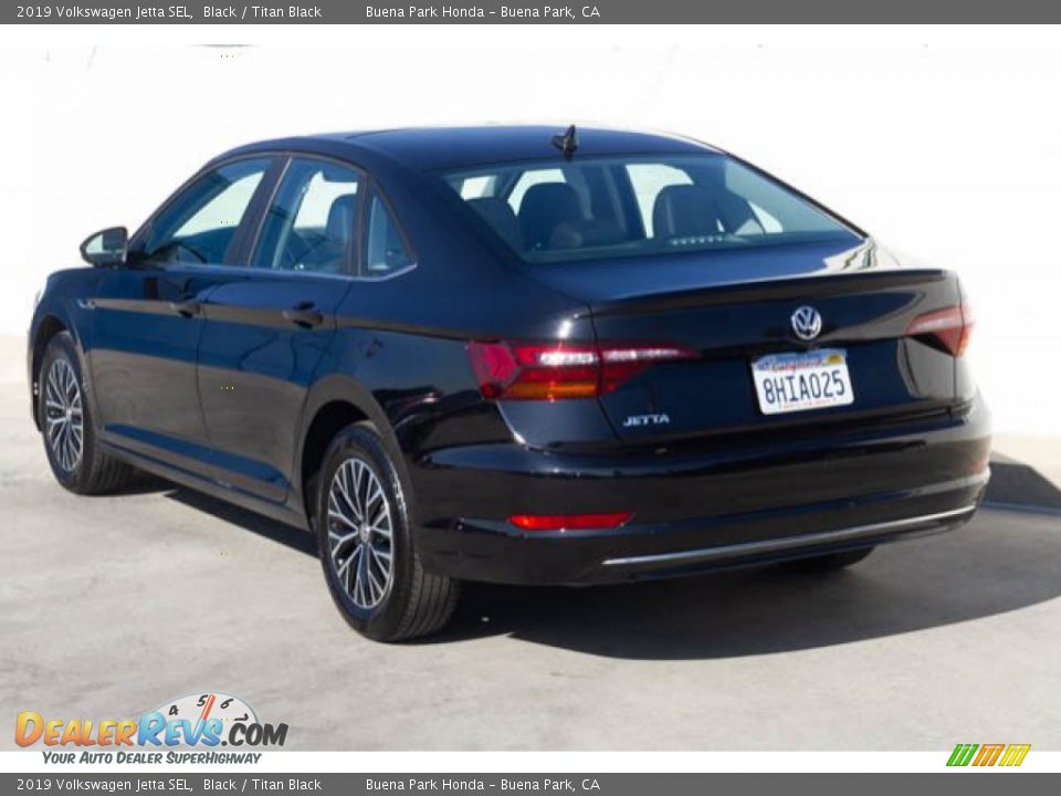 2019 Volkswagen Jetta SEL Black / Titan Black Photo #2