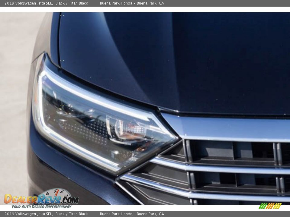 2019 Volkswagen Jetta SEL Black / Titan Black Photo #8