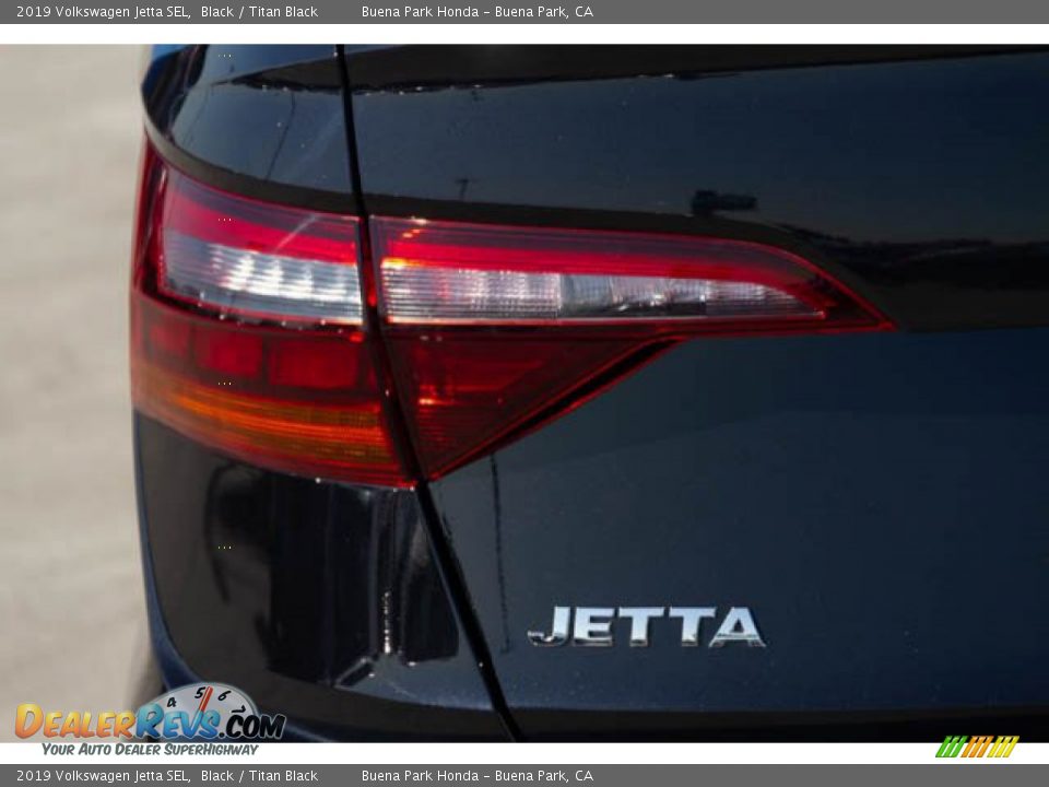 2019 Volkswagen Jetta SEL Black / Titan Black Photo #12
