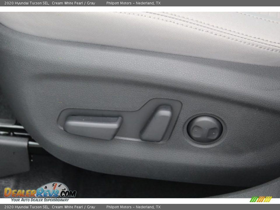 2020 Hyundai Tucson SEL Cream White Pearl / Gray Photo #11