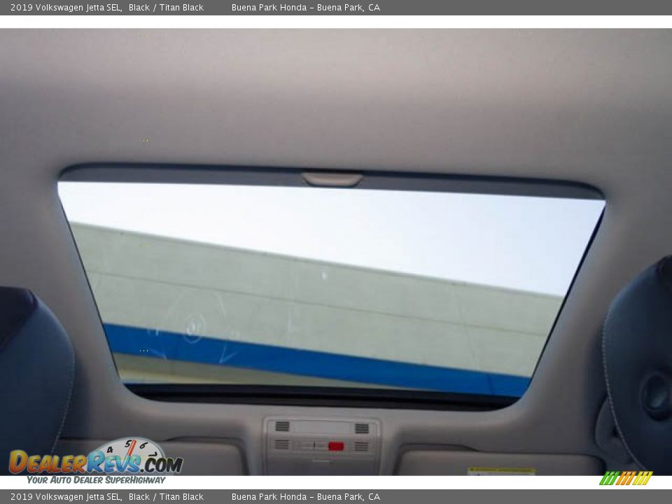 2019 Volkswagen Jetta SEL Black / Titan Black Photo #19