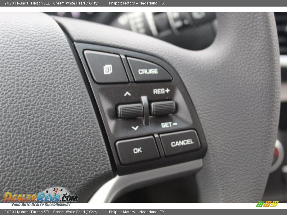 2020 Hyundai Tucson SEL Cream White Pearl / Gray Photo #13