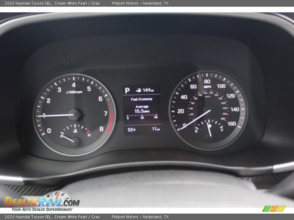 2020 Hyundai Tucson SEL Cream White Pearl / Gray Photo #14
