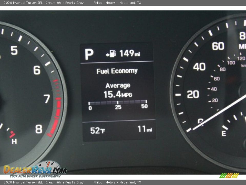 2020 Hyundai Tucson SEL Cream White Pearl / Gray Photo #15