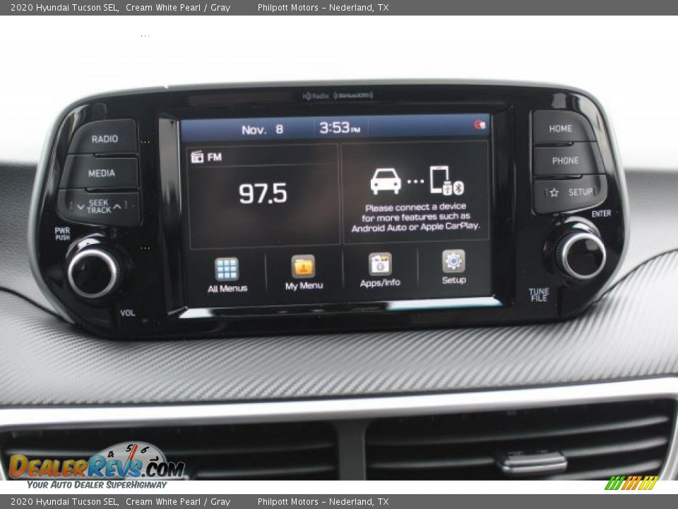 2020 Hyundai Tucson SEL Cream White Pearl / Gray Photo #16