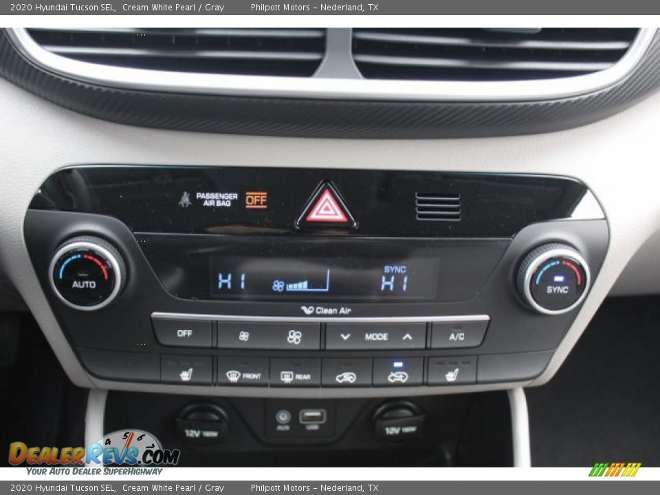 2020 Hyundai Tucson SEL Cream White Pearl / Gray Photo #17