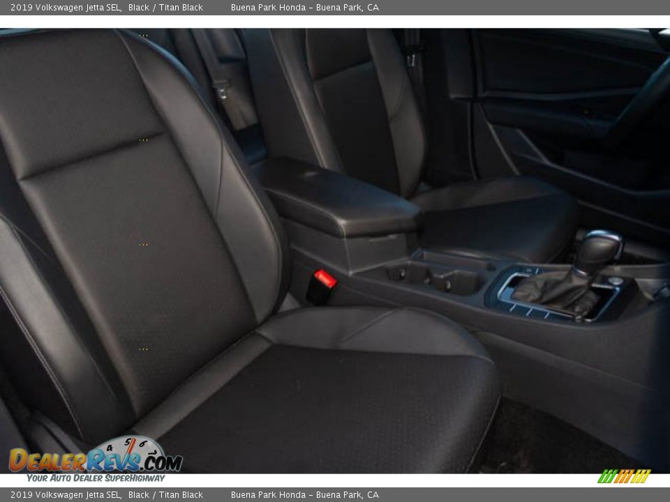 2019 Volkswagen Jetta SEL Black / Titan Black Photo #25