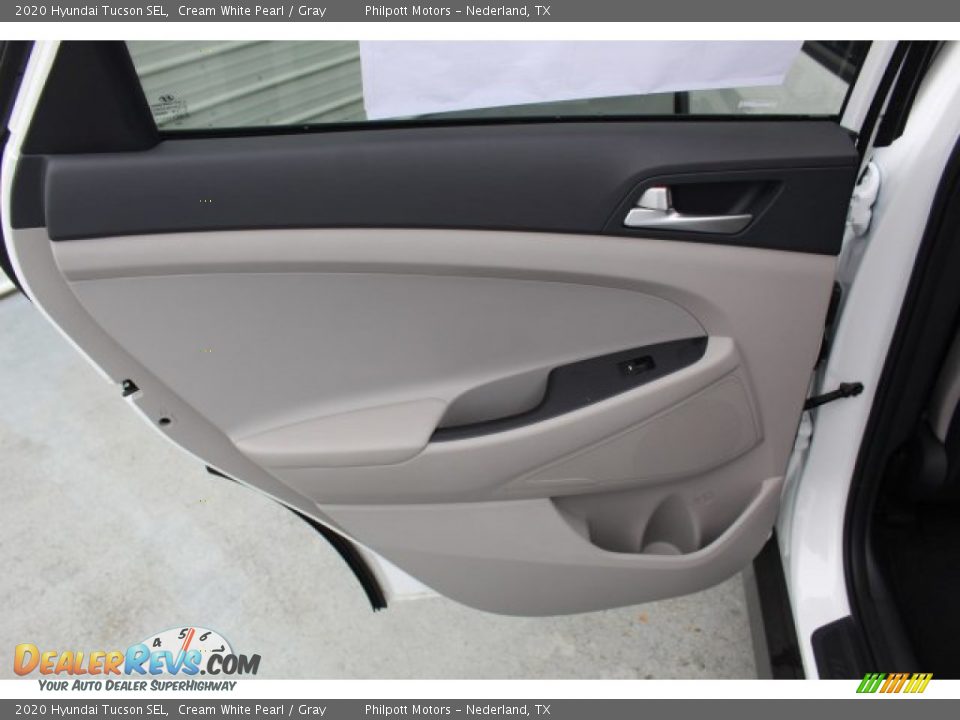 2020 Hyundai Tucson SEL Cream White Pearl / Gray Photo #19