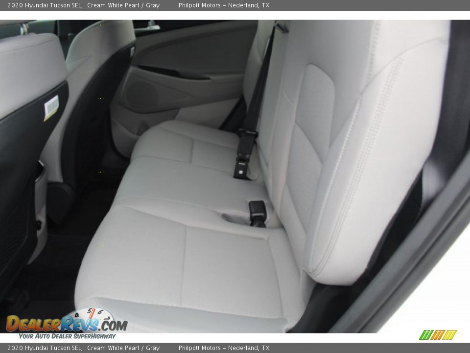 2020 Hyundai Tucson SEL Cream White Pearl / Gray Photo #20
