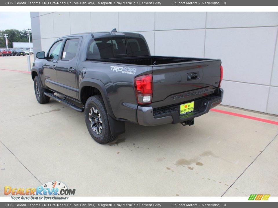 2019 Toyota Tacoma TRD Off-Road Double Cab 4x4 Magnetic Gray Metallic / Cement Gray Photo #6