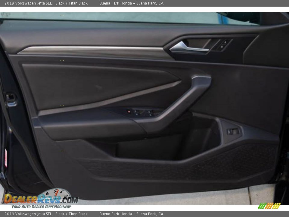 2019 Volkswagen Jetta SEL Black / Titan Black Photo #29