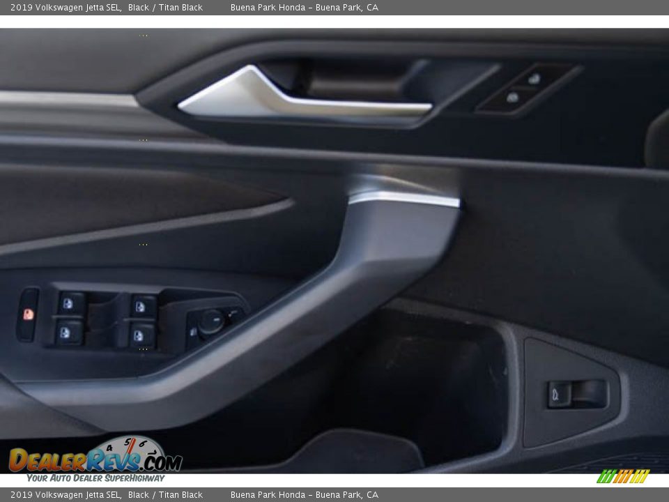 2019 Volkswagen Jetta SEL Black / Titan Black Photo #30