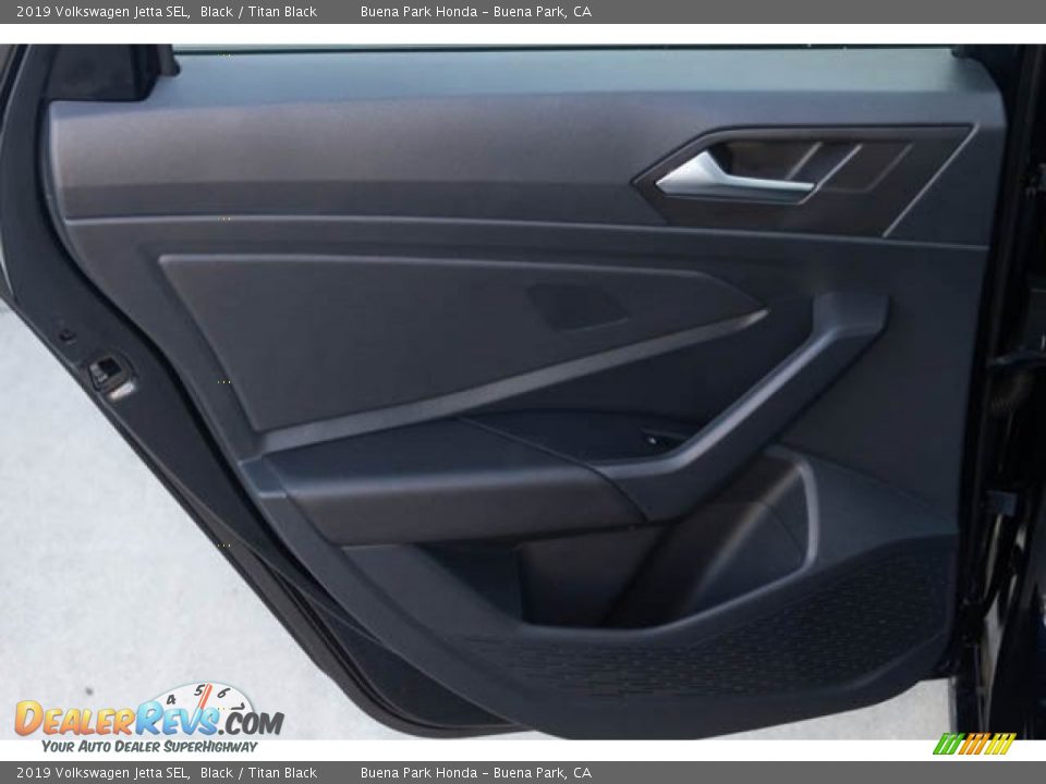 2019 Volkswagen Jetta SEL Black / Titan Black Photo #31