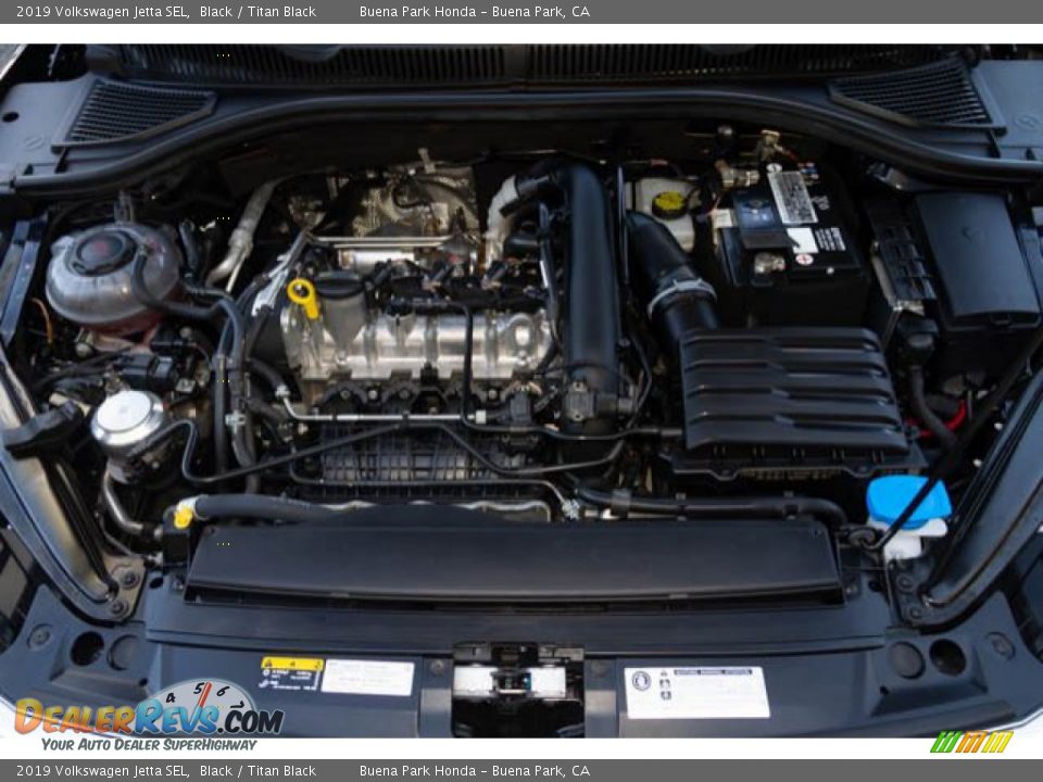 2019 Volkswagen Jetta SEL Black / Titan Black Photo #33