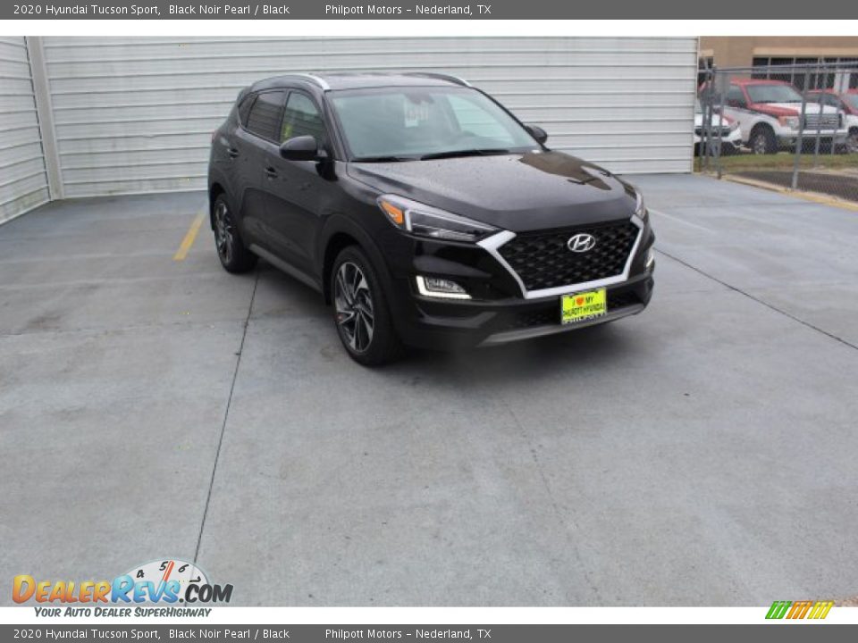 2020 Hyundai Tucson Sport Black Noir Pearl / Black Photo #2