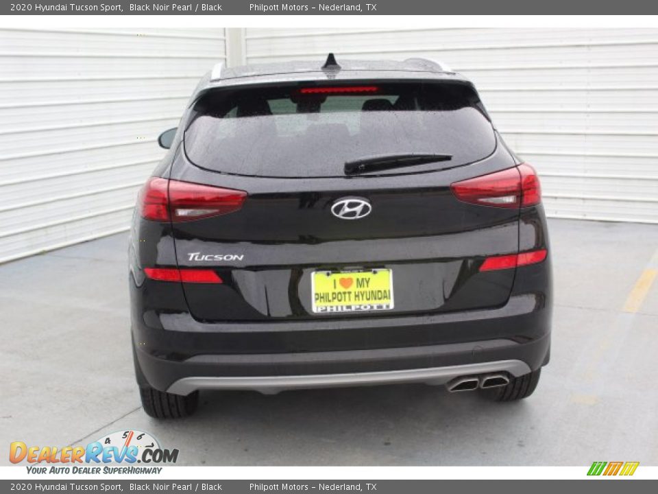 2020 Hyundai Tucson Sport Black Noir Pearl / Black Photo #7
