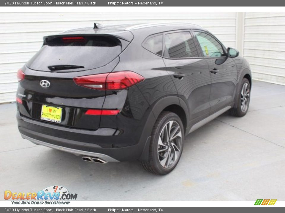 2020 Hyundai Tucson Sport Black Noir Pearl / Black Photo #8