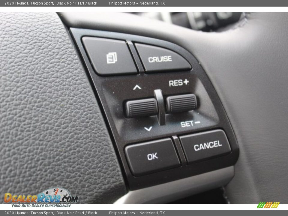 2020 Hyundai Tucson Sport Black Noir Pearl / Black Photo #13